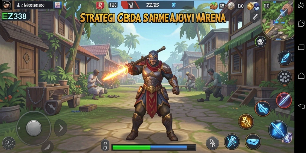 Gameplay menarik dari EZ338 yang penuh strategi dan kecerdikan.