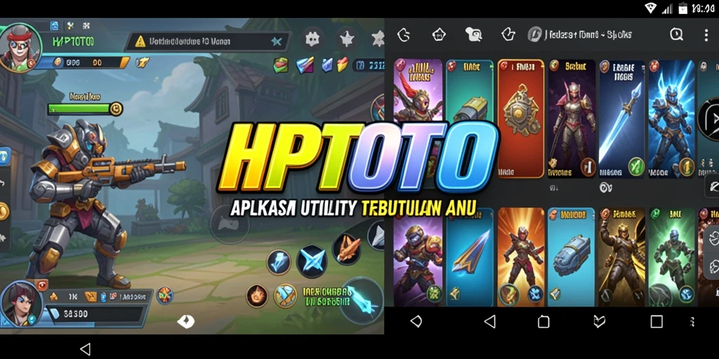 Tampilan antarmuka HPTOTO yang sederhana dan intuitif.
