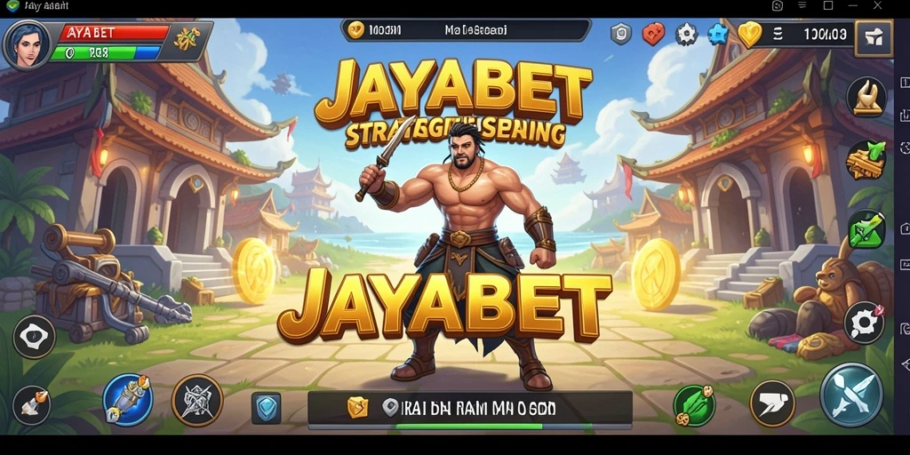 Screenshot gameplay JAYABET yang menampilkan pertempuran strategis yang epik.