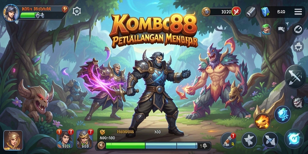 Tampilan gameplay RPG yang menakjubkan dan penuh petualangan.