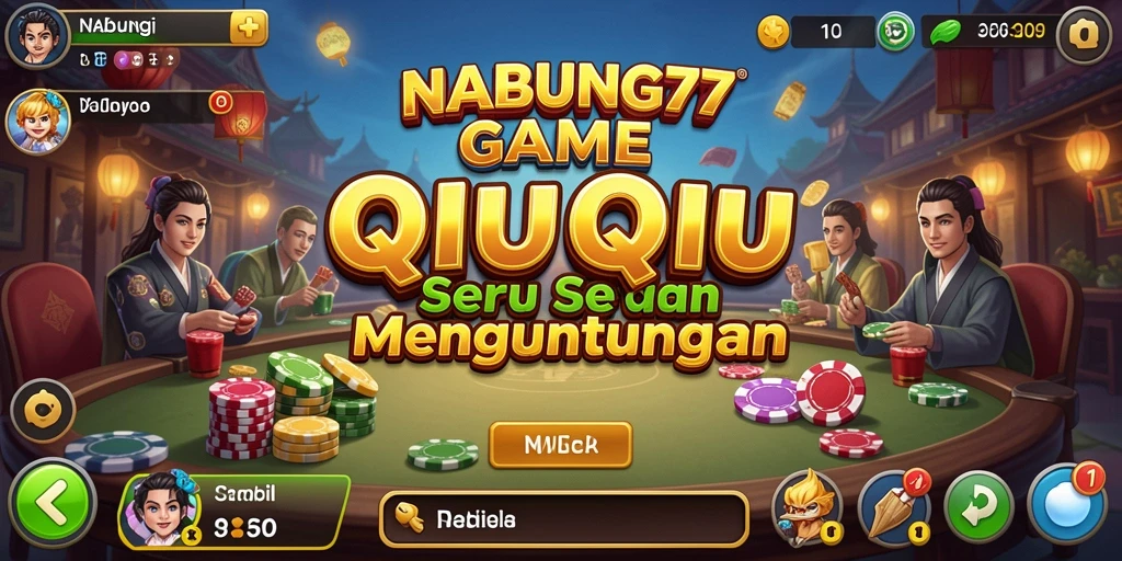 Gameplay seru QiuQiu di NABUNG77 yang menantang dan mengasyikkan.