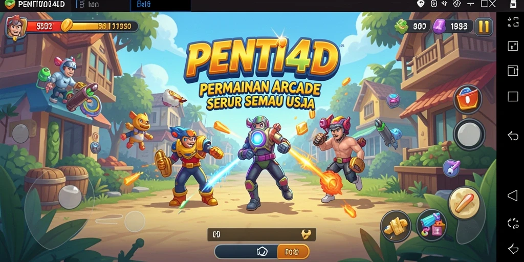 Gameplay PENITI4D yang seru dan penuh tantangan.