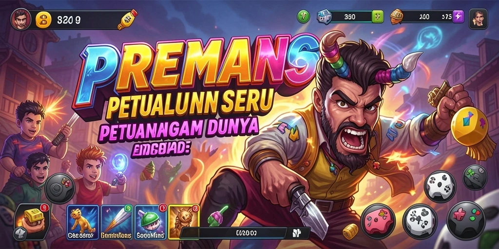 Tampilan gameplay seru dalam PREMAN69 yang penuh aksi.