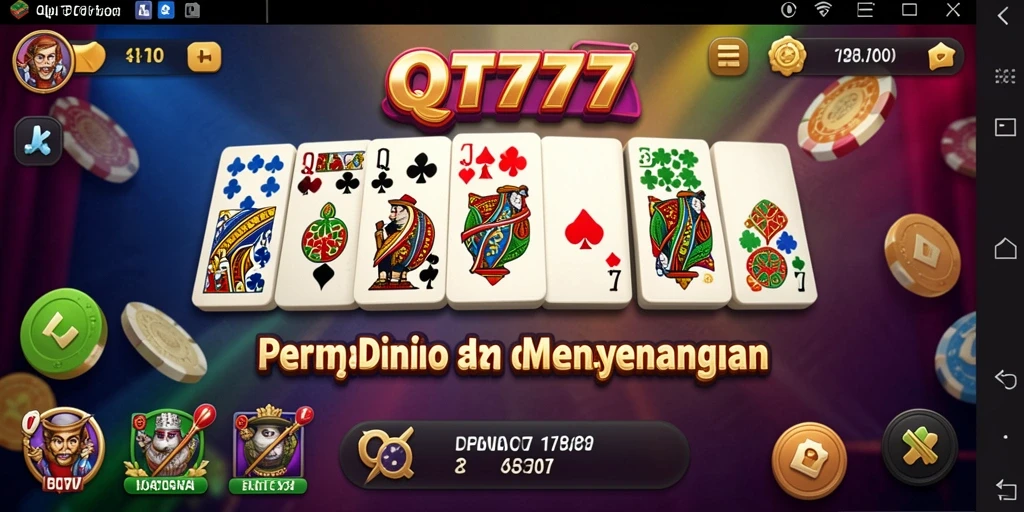 Tampilan gameplay <strong>QT777</strong> yang mendebarkan dan penuh strategi.