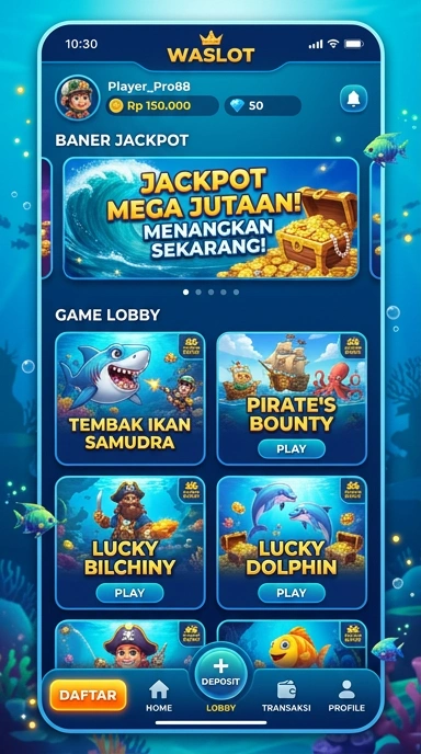 Katalog aplikasi lengkap yang tersedia di waslot.